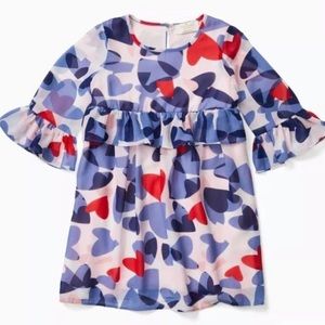 Kate spade kids confetti heart dress